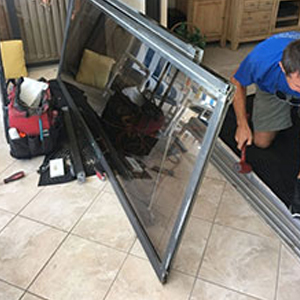 sliding glass door frame repair Ladera Ranch